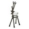 Rustic Black Aluminum Reindeer Tealight Holder 10 in for Christmas Candles Votive and Tealight Holders